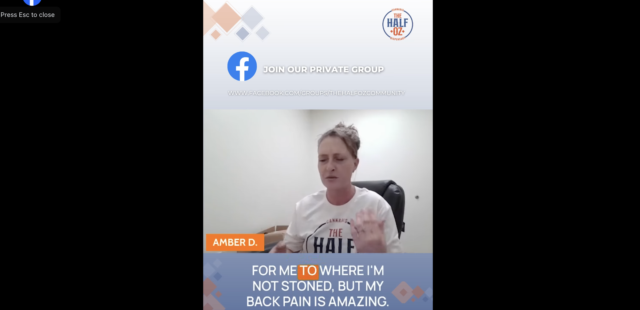 Facebook live for cannabis education